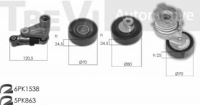 TREVI AUTOMOTIVE ka1230 -